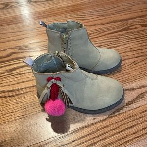 Carter’s faux suede bootie - toddler size 7